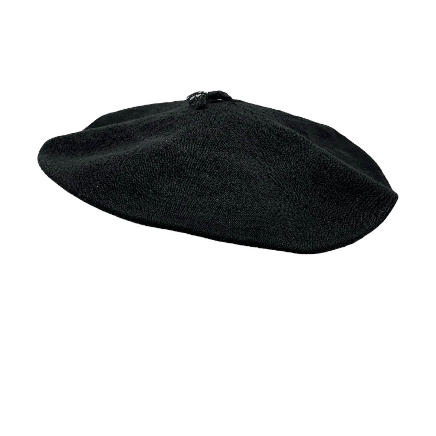 Gaucho Beret - Cotton Black casual-cap
