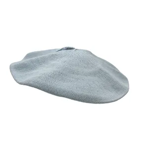 Gaucho Beret - Cotton Pale Blue casual-cap