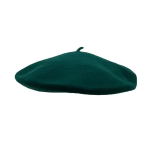 Gaucho Beret - Green Wool casual-cap