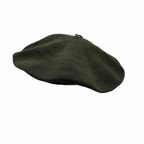 Gaucho Beret - Cotton Green winter-woolen-hat