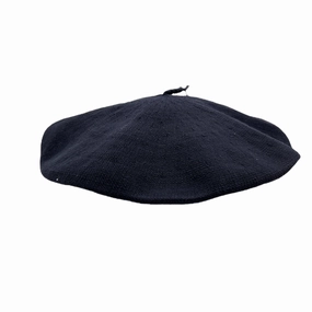 Gaucho Beret - Cotton Navy winter-woolen-hat