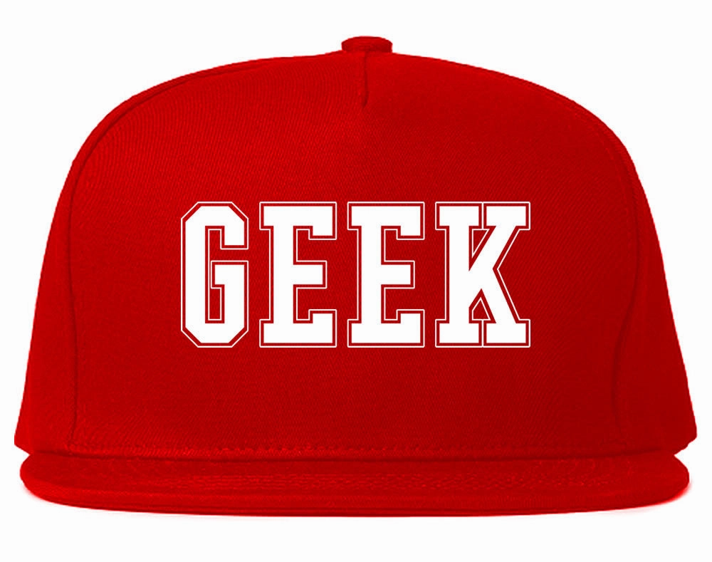 Geek College Style Snapback Hat