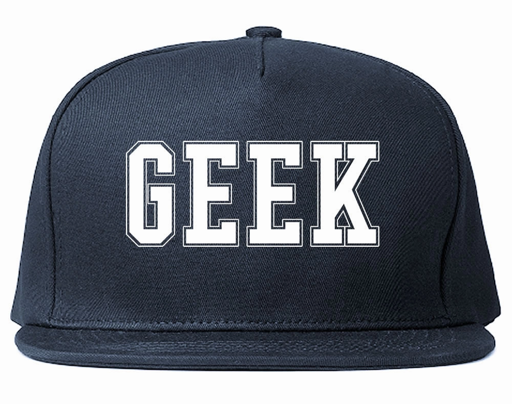 Geek College Style Snapback Hat