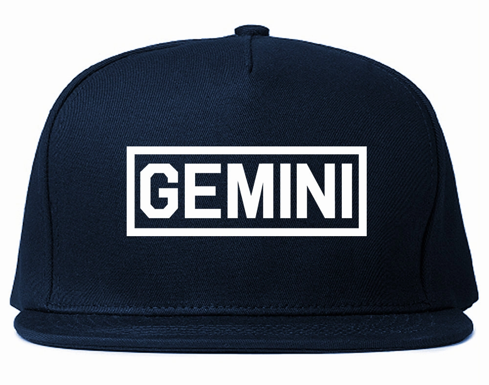 Gemini Horoscope Sign Mens Snapback Hat
