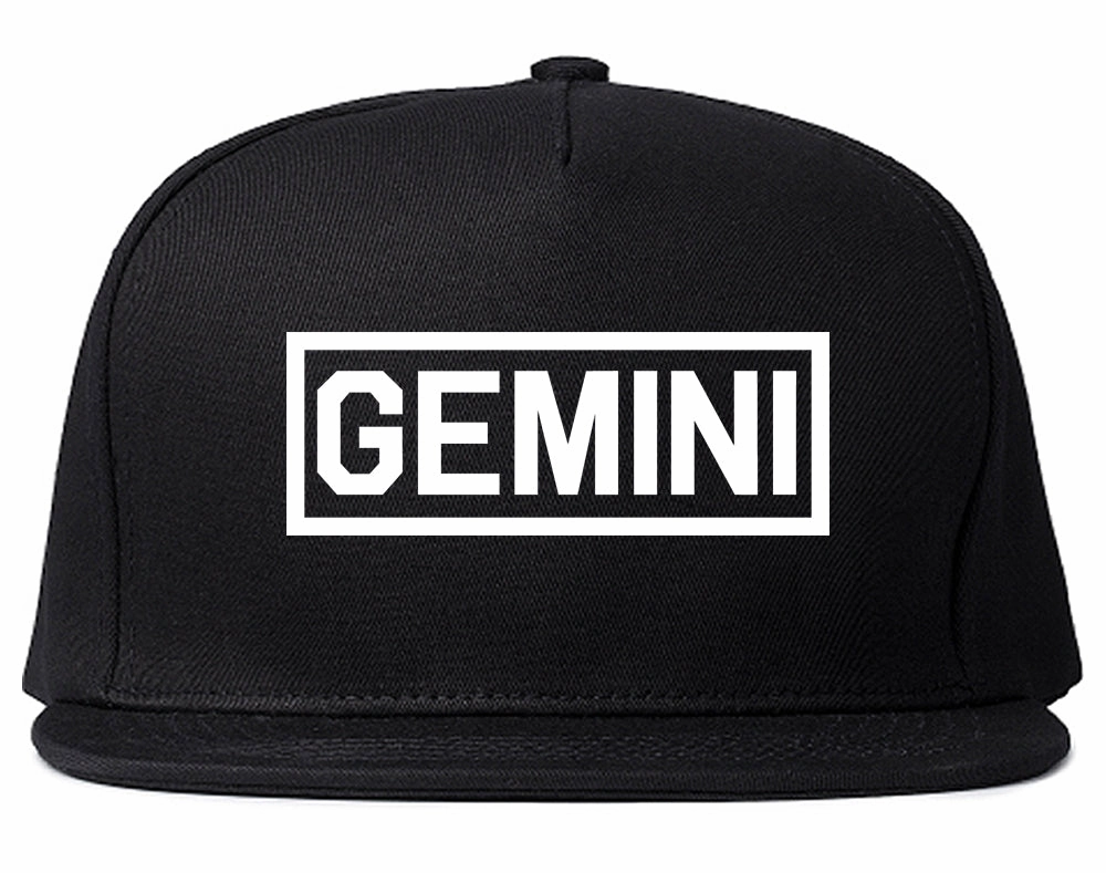 Gemini Horoscope Sign Mens Snapback Hat