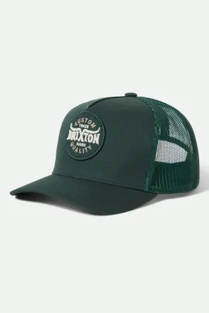 Gibson Netplus Trucker Hat - Deep Forest/Deep Forest casual-dad-hat
