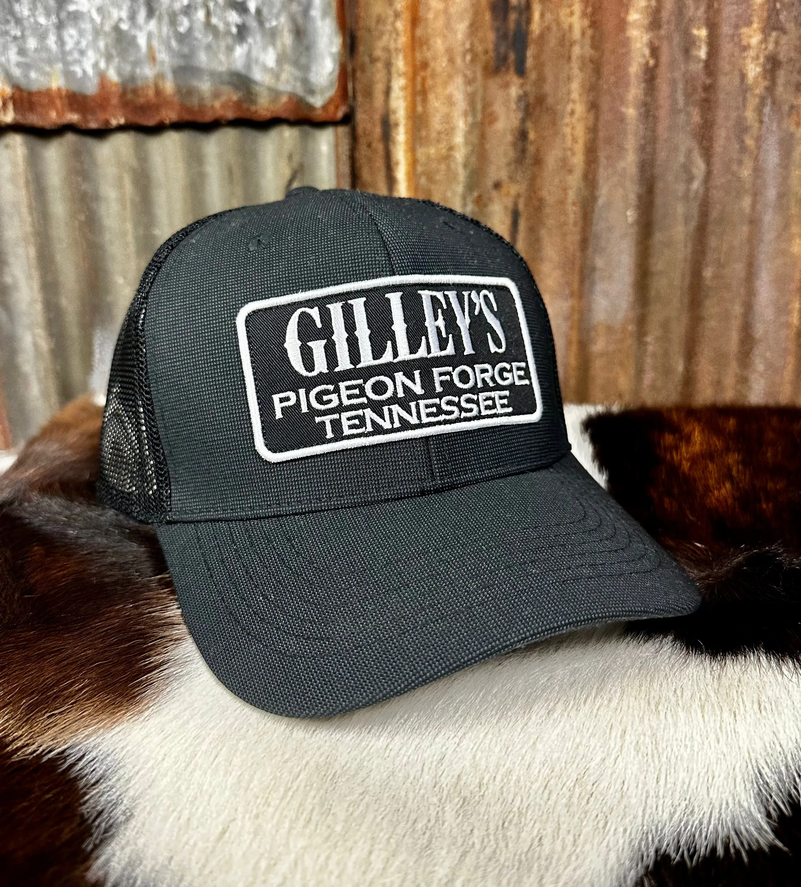 Gilley's Hat - Adult Black - Pigeon Forge casual-baseball-cap