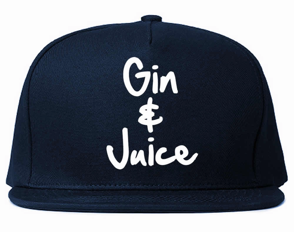Gin and Juice Snapback Hat Cap