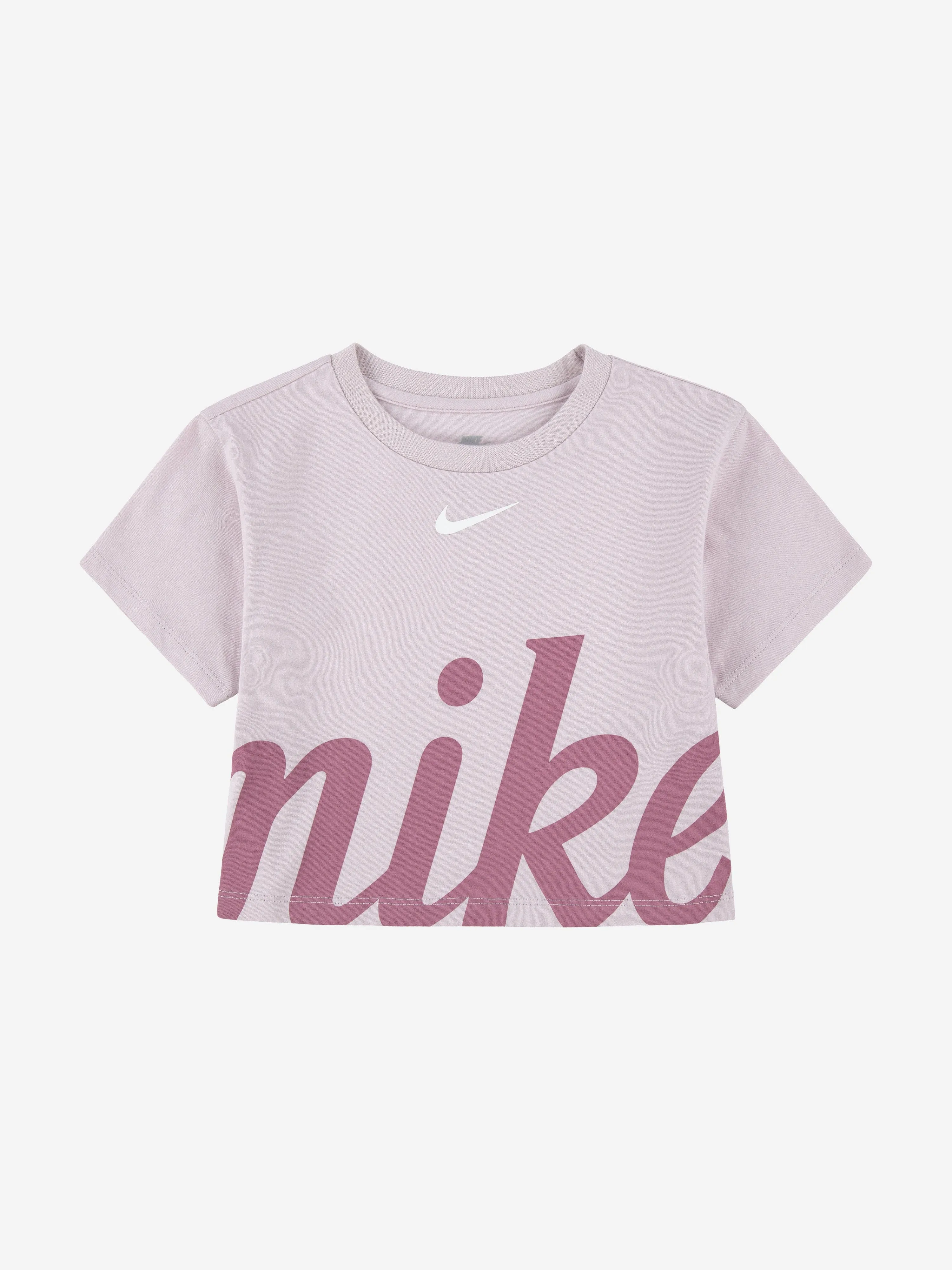 Gemütliches Grafik-T-Shirt für Mädchen in Lila