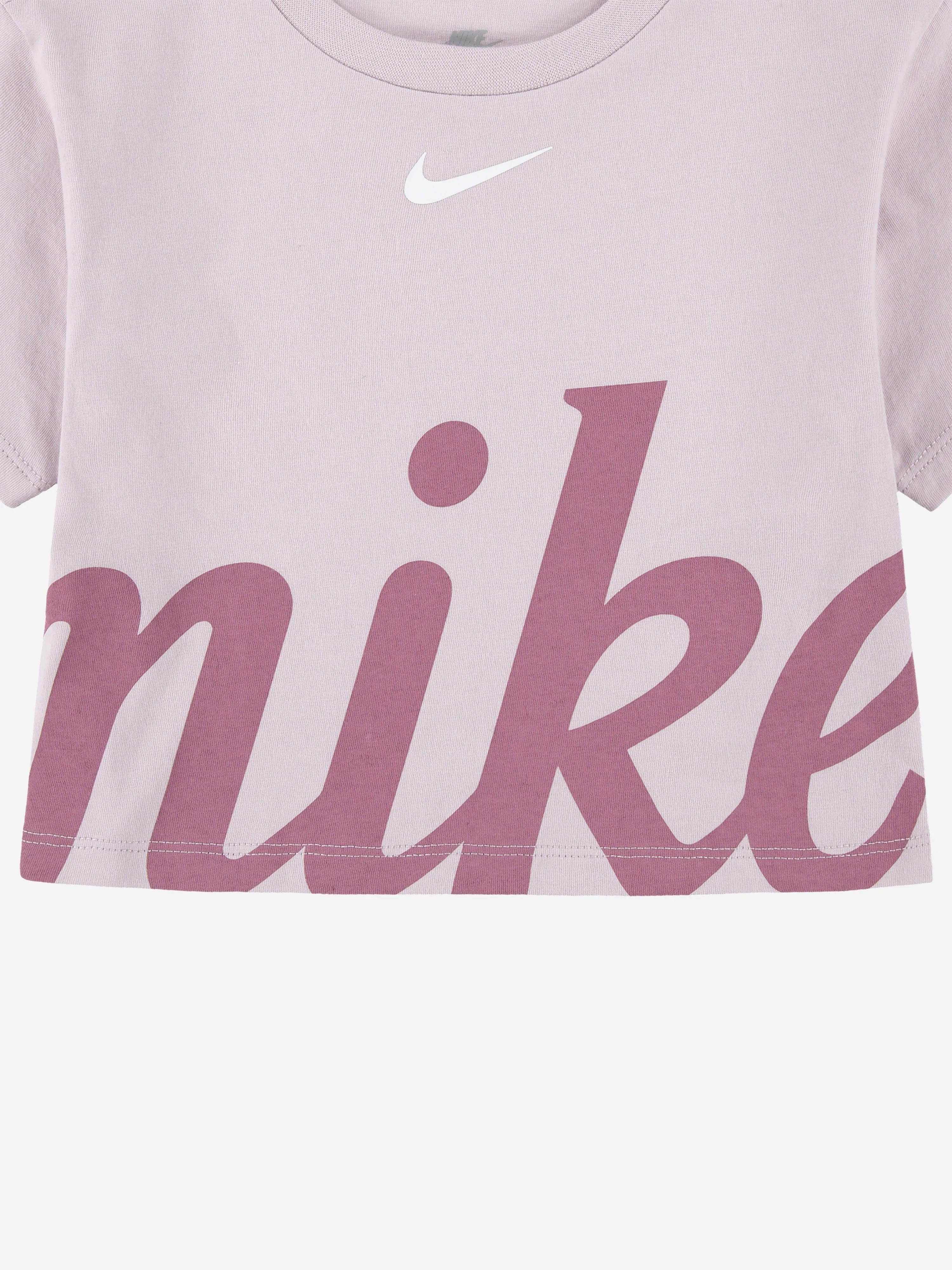 Gemütliches Grafik-T-Shirt für Mädchen in Lila