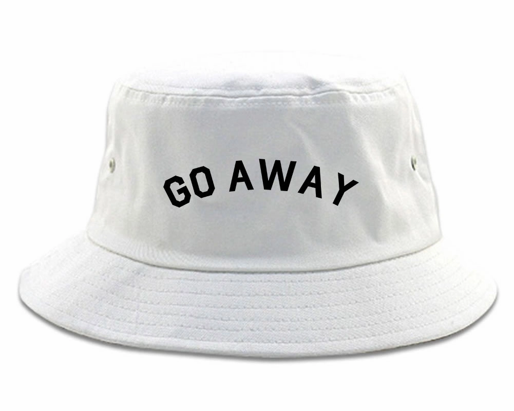 Go Away Mens Bucket Hat