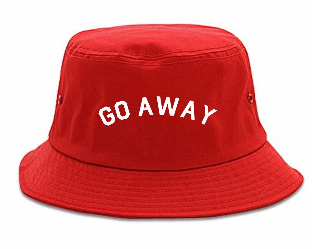 Go Away Mens Bucket Hat