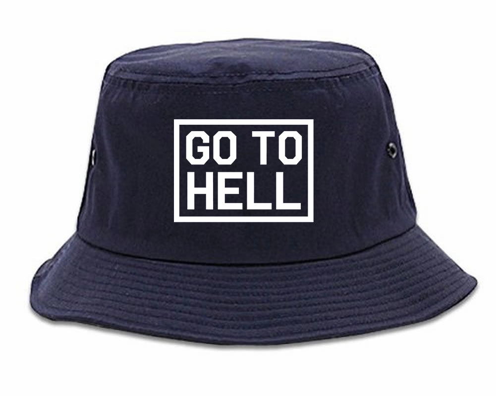 Go To Hell Mens Bucket Hat