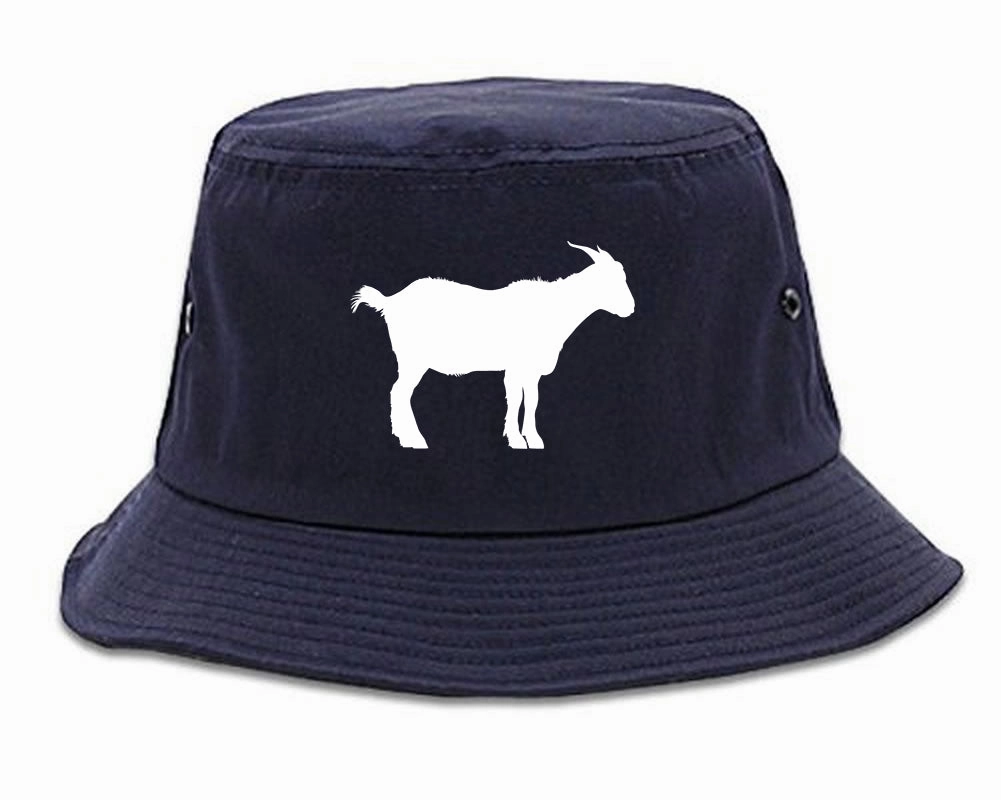 Goat Animal Chest Mens Bucket Hat