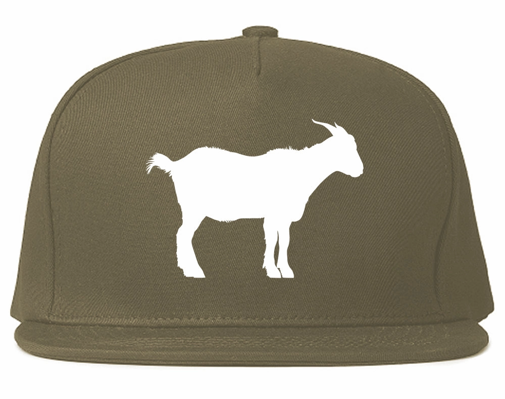 Goat Animal Chest Mens Snapback Hat