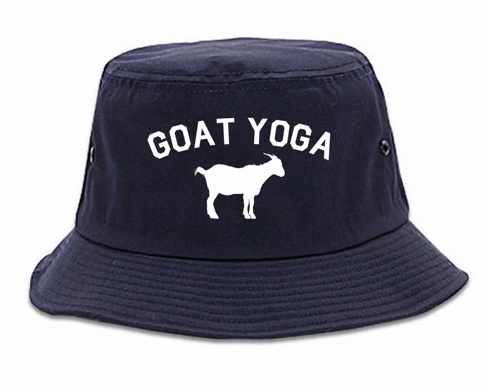 Goat Yoga Namaste Mens Bucket Hat