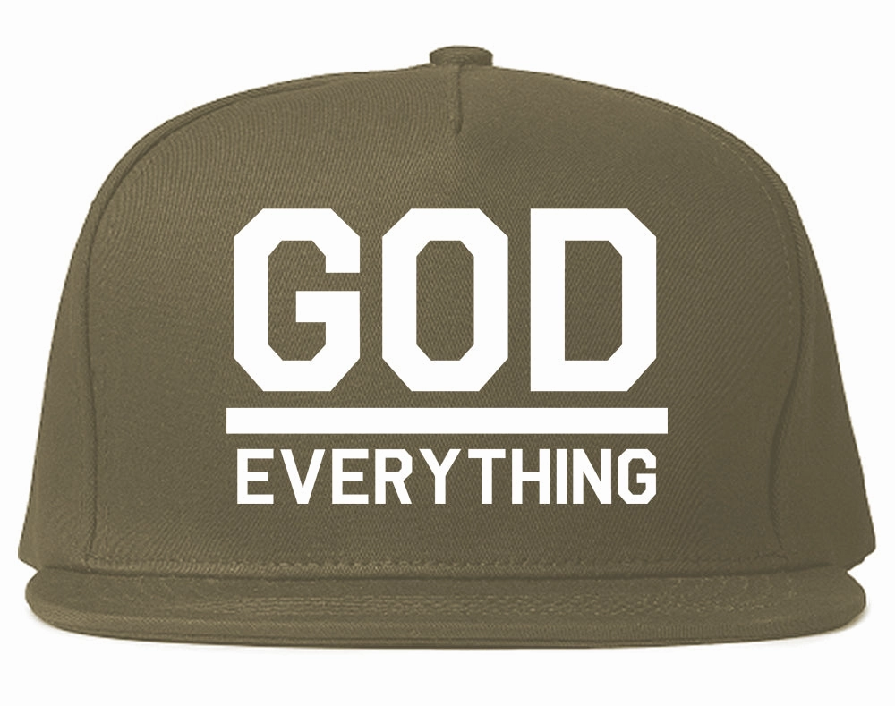 God Over Everything Mens Snapback Hat