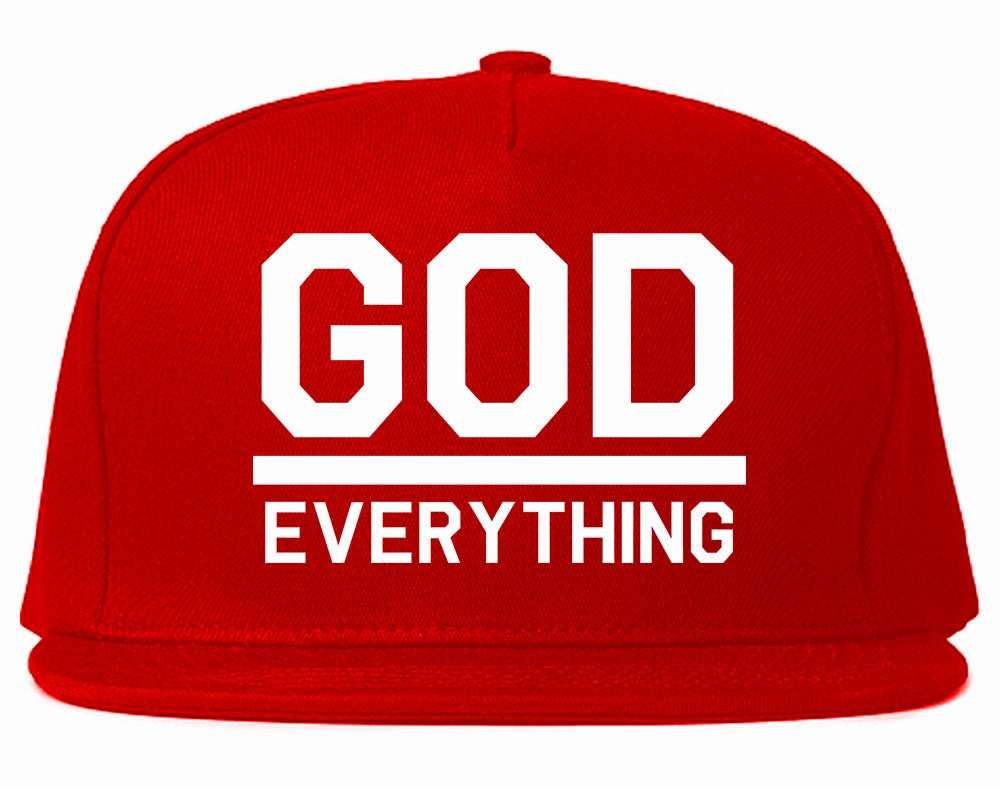 God Over Everything Mens Snapback Hat