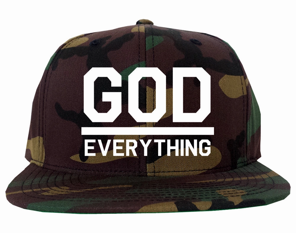 God Over Everything Mens Snapback Hat