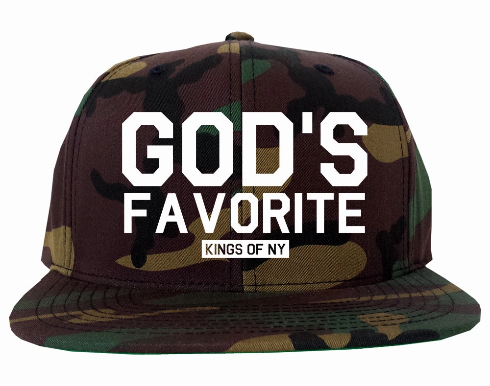 God's Favorite Kings Of NY Mens Snapback Hat