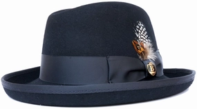 Godfather (Homburg) 2XL winter-soft-felt-hat