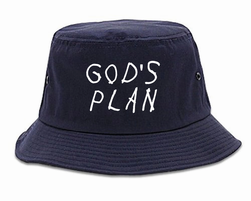 Gods Plan Mens Bucket Hat