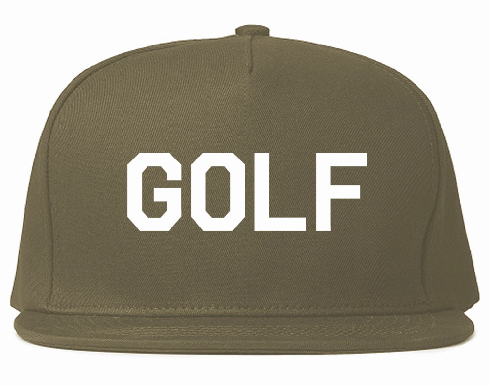 Golf Sport Mens Snapback Hat