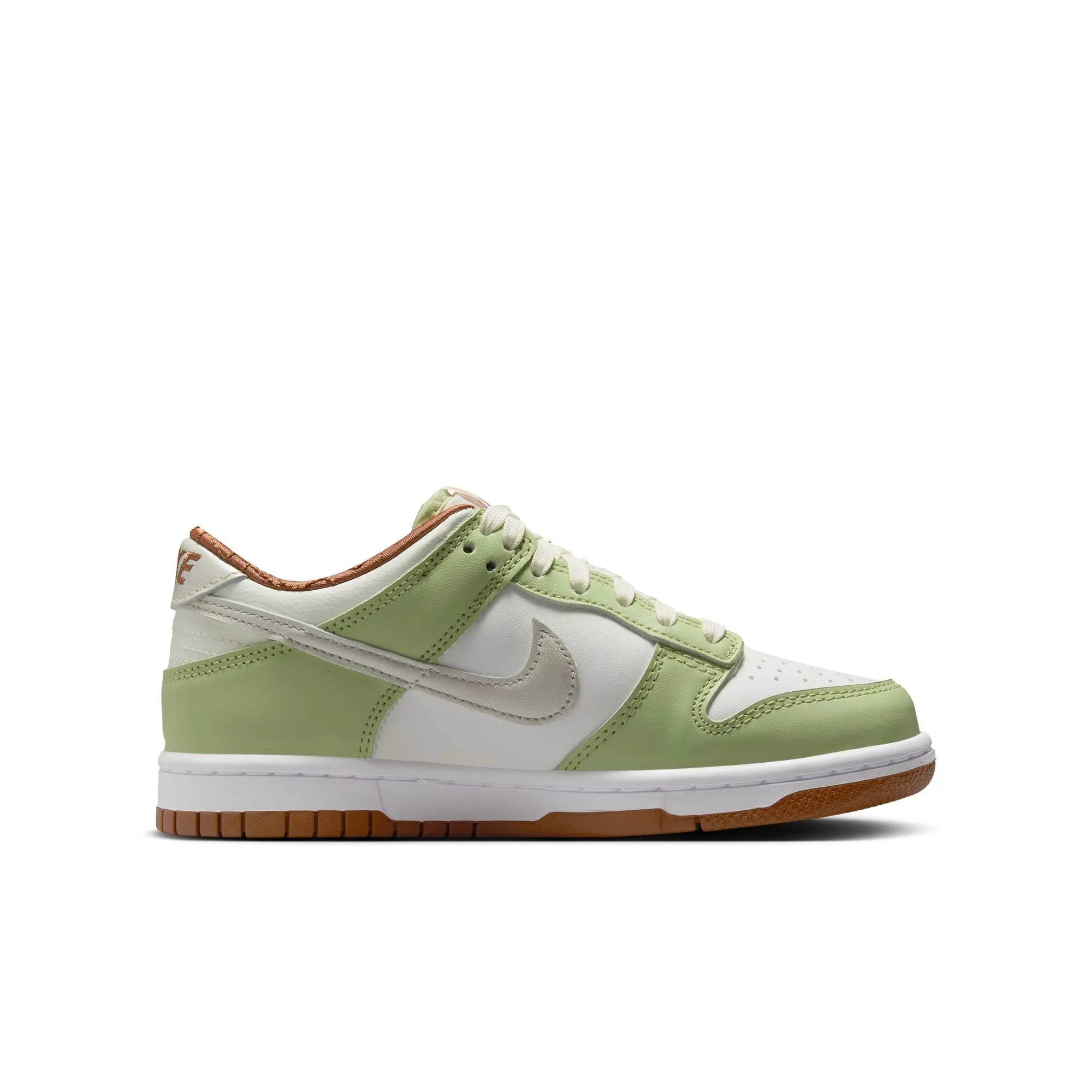 Nike Dunk Low Grundschule Segel/hell Knochenweiß-Oliver Aura HV6001-101