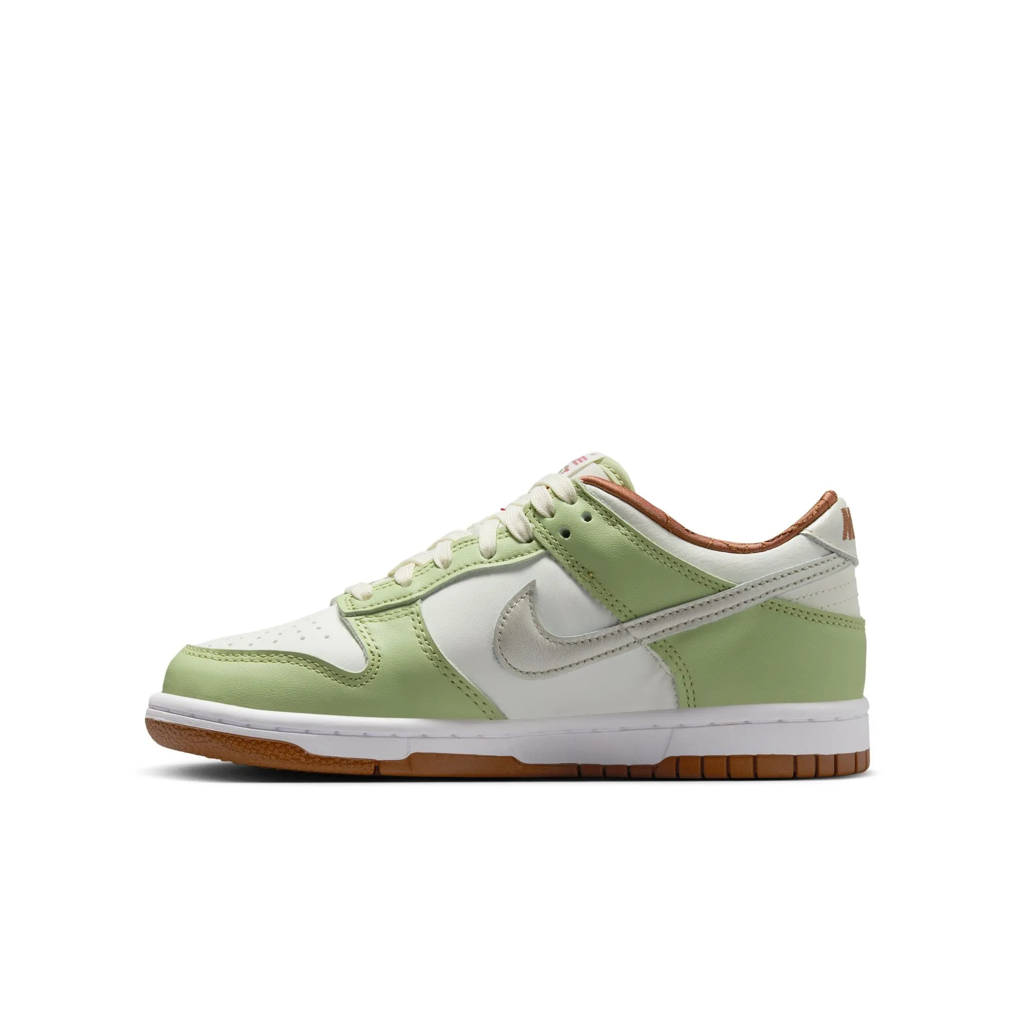 Nike Dunk Low Grundschule Segel/hell Knochenweiß-Oliver Aura HV6001-101