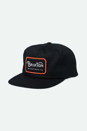 Grade Snapback - Black/Orange/White casual-dad-hat