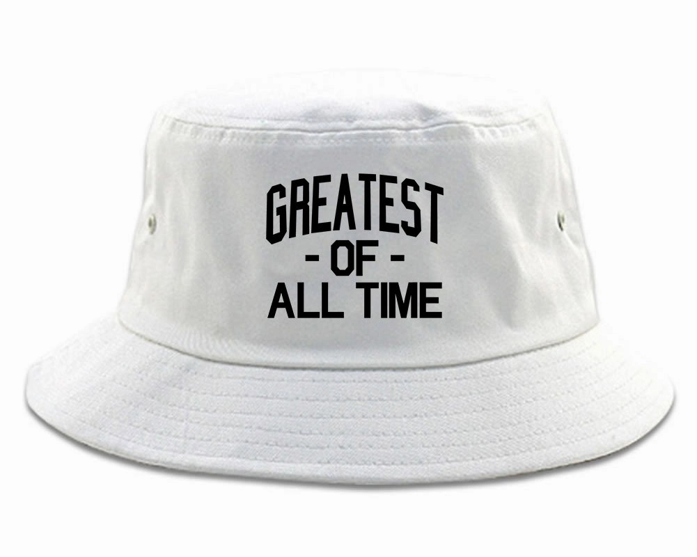 Greatest Of All Time GOAT Mens Bucket Hat