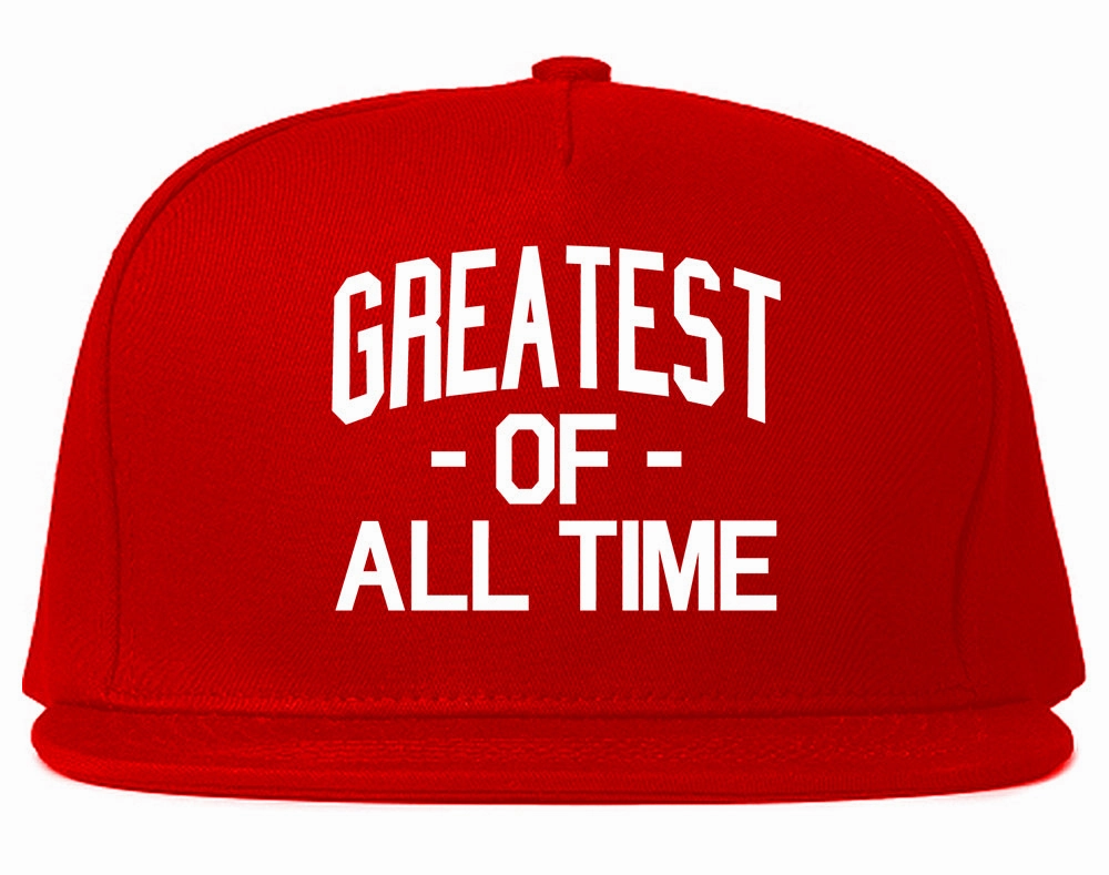 Greatest Of All Time GOAT Mens Snapback Hat