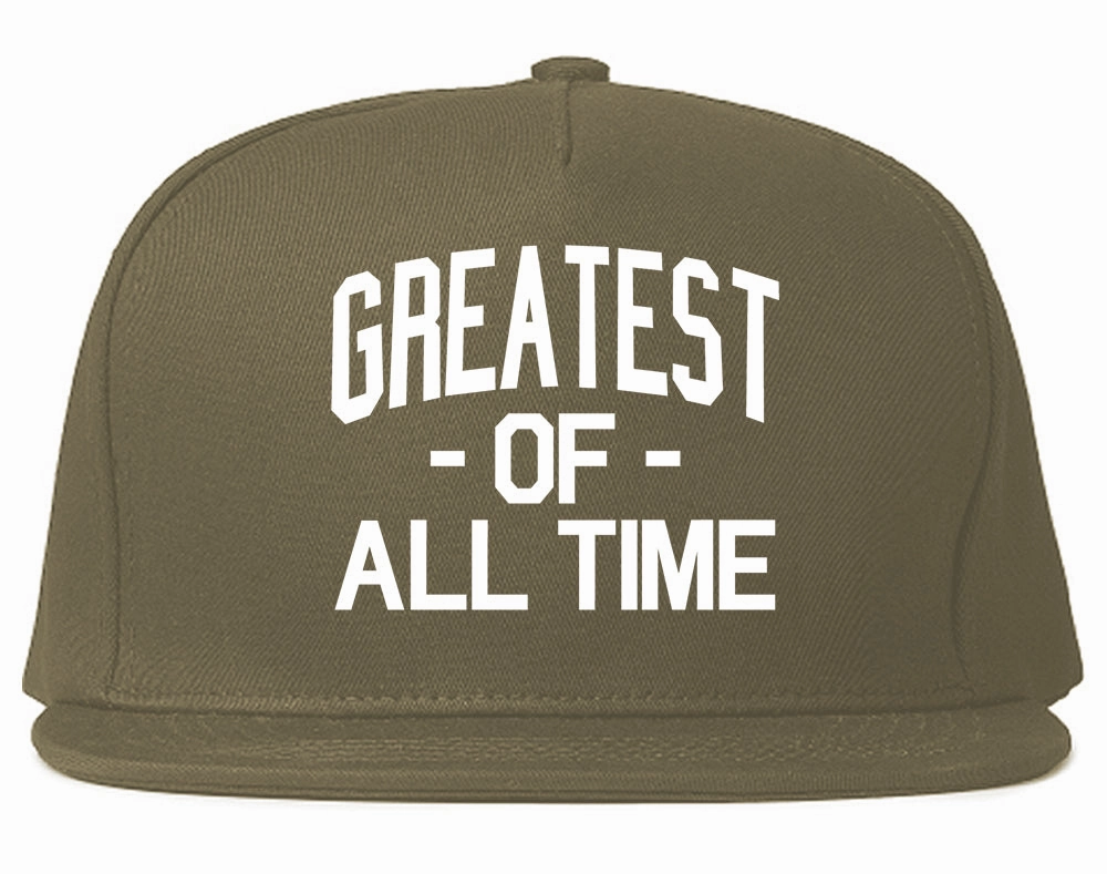 Greatest Of All Time GOAT Mens Snapback Hat