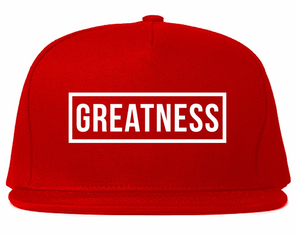 Greatness Box Mens Snapback Hat