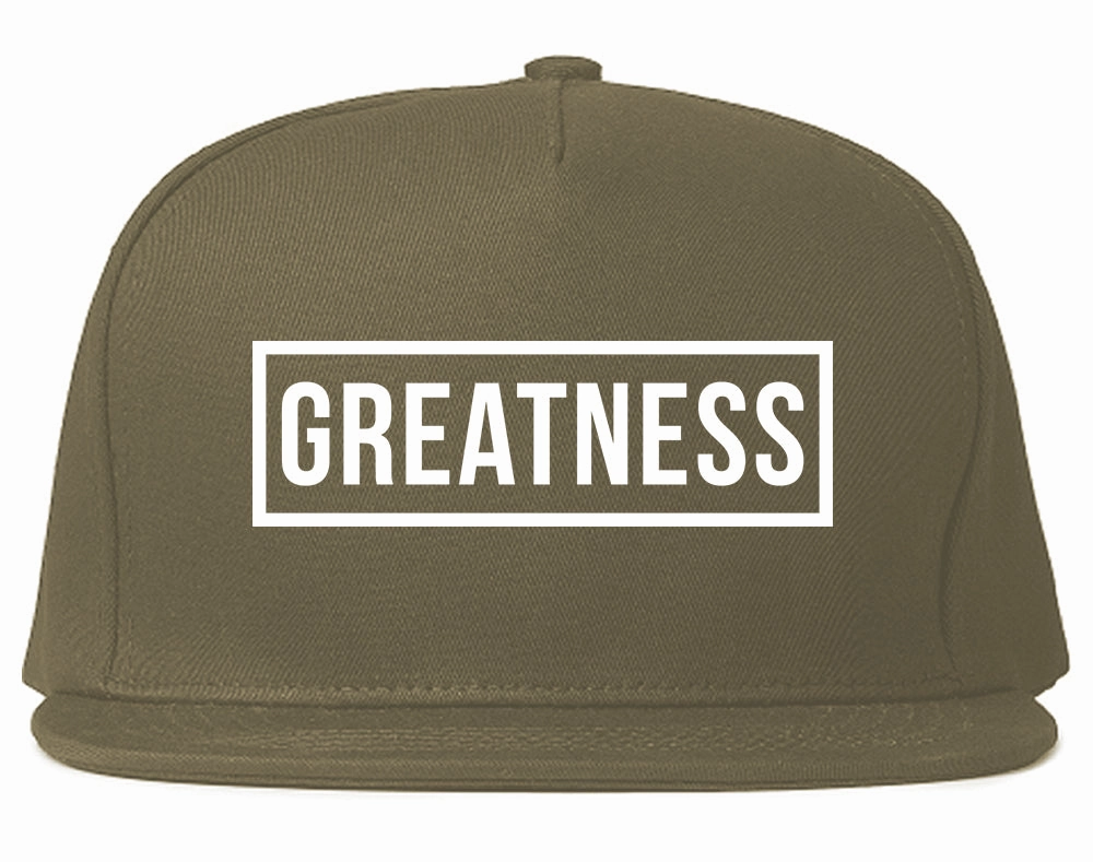 Greatness Box Mens Snapback Hat