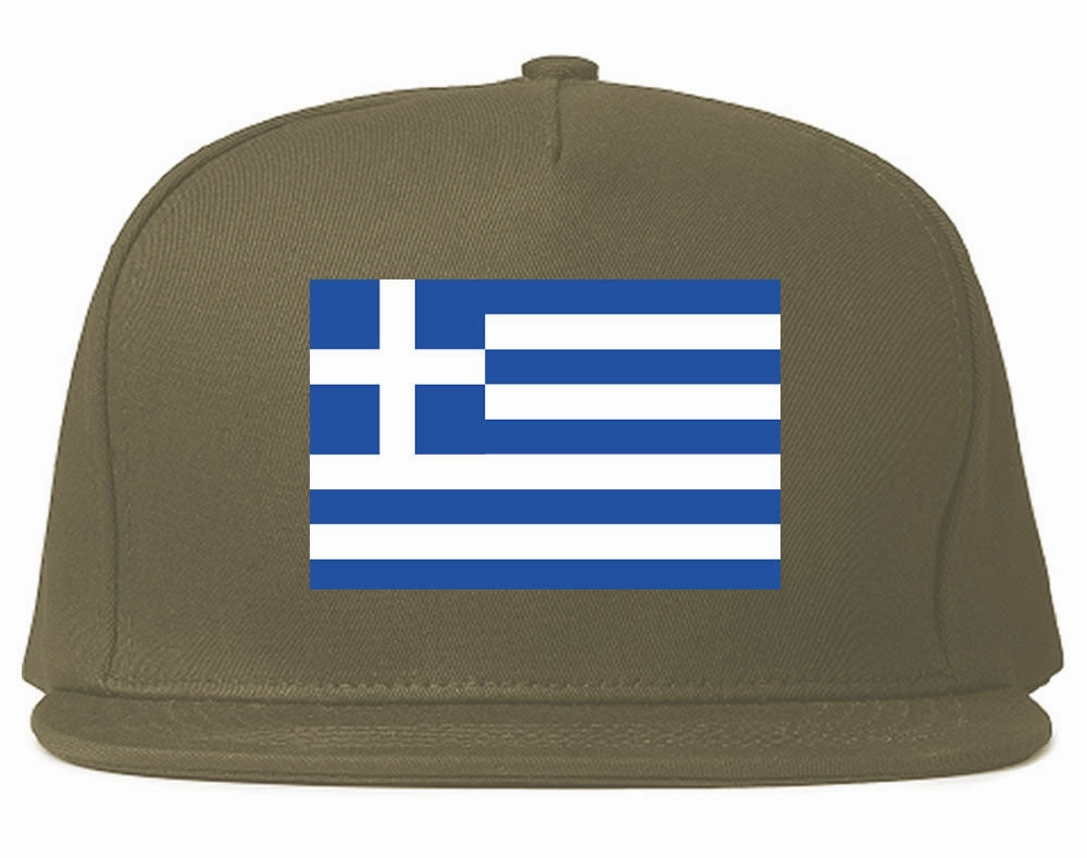 Greece Flag Country Printed Snapback Hat Cap