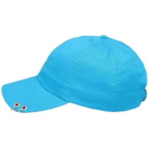 Grommet and Ring on Unstructured Dad Hat Strapback casual-dad-hat