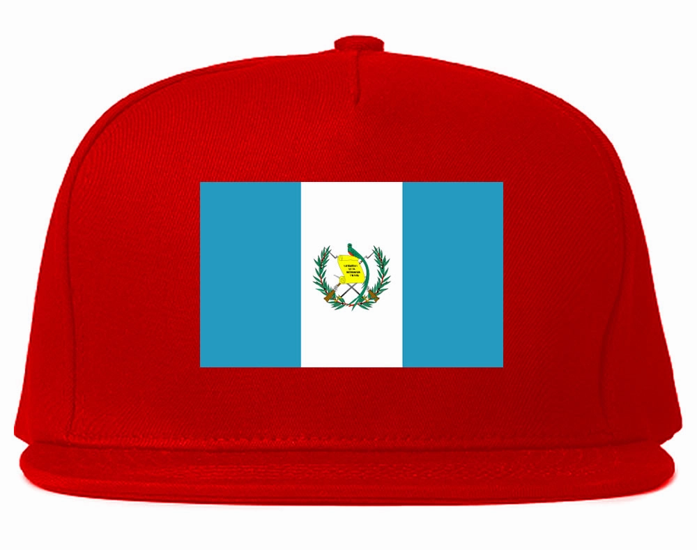 Guatemala Flag Country Printed Snapback Hat Cap