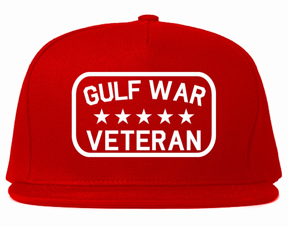 Gulf War Veteran Mens Snapback Hat
