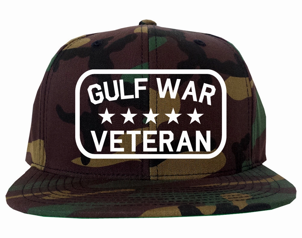 Gulf War Veteran Mens Snapback Hat