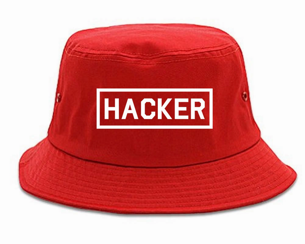 Hacker Computer Programmer Mens Bucket Hat
