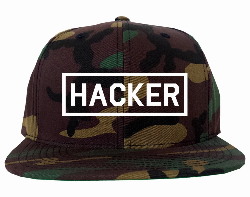 Hacker Computer Programmer Mens Snapback Hat