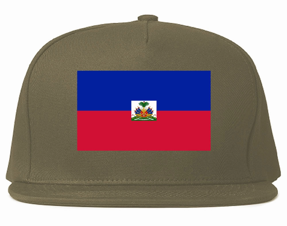 Haiti Flag Country Printed Snapback Hat Cap