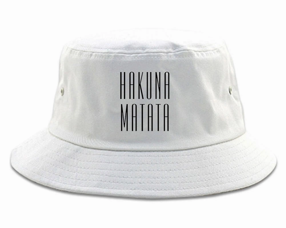 Hakuna Matata No Worries Mens Bucket Hat