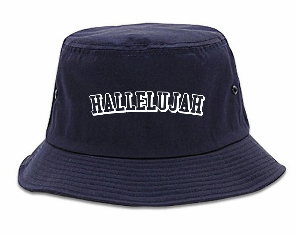 Hallelujah Praise The Lord Mens Bucket Hat