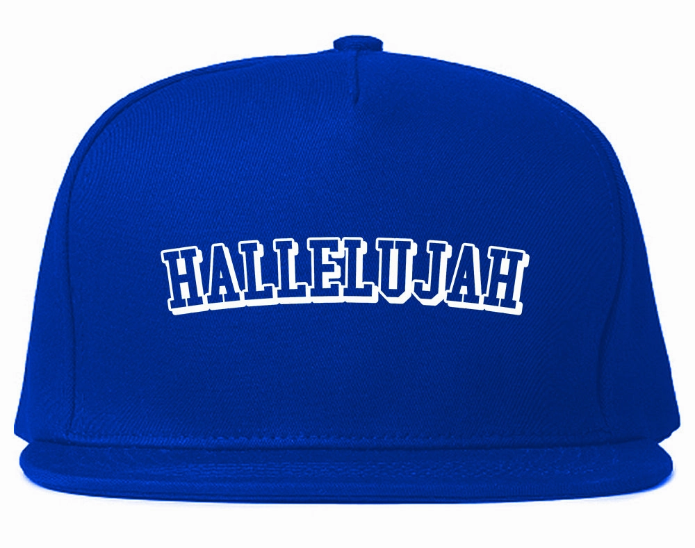 Hallelujah Praise The Lord Mens Snapback Hat