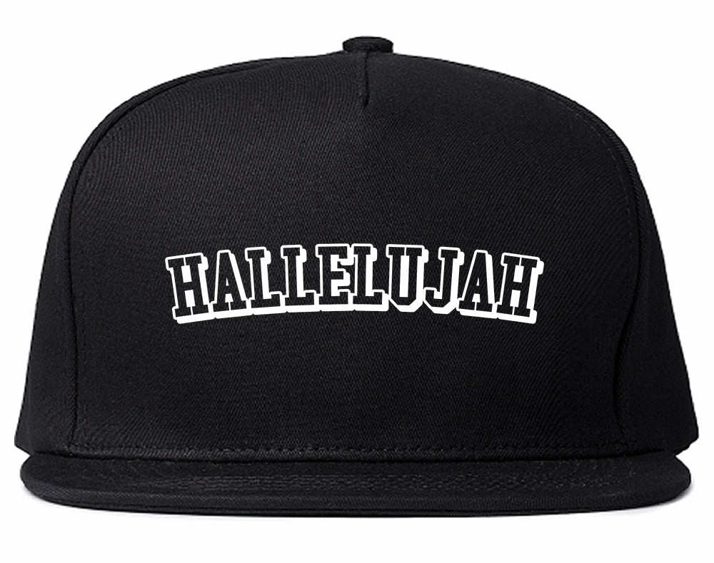 Hallelujah Praise The Lord Mens Snapback Hat