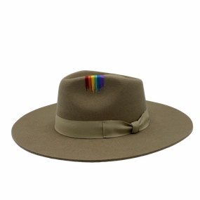 Hampui x Township31 -- Color Drip Camel winter-woolen-hat