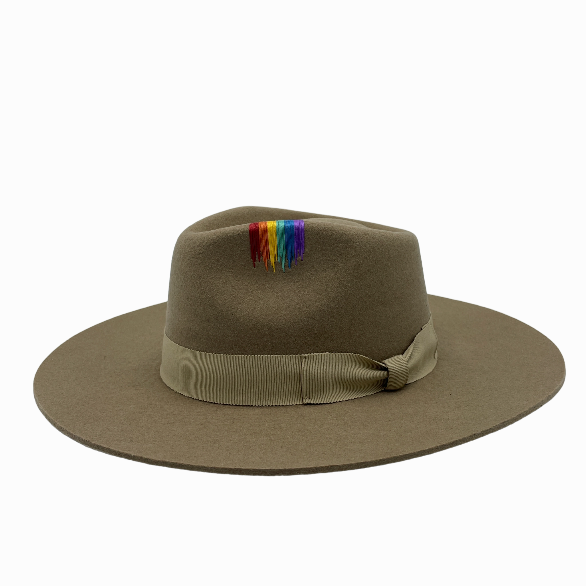 Hampui x Township31 -- Color Drip Camel winter-woolen-hat