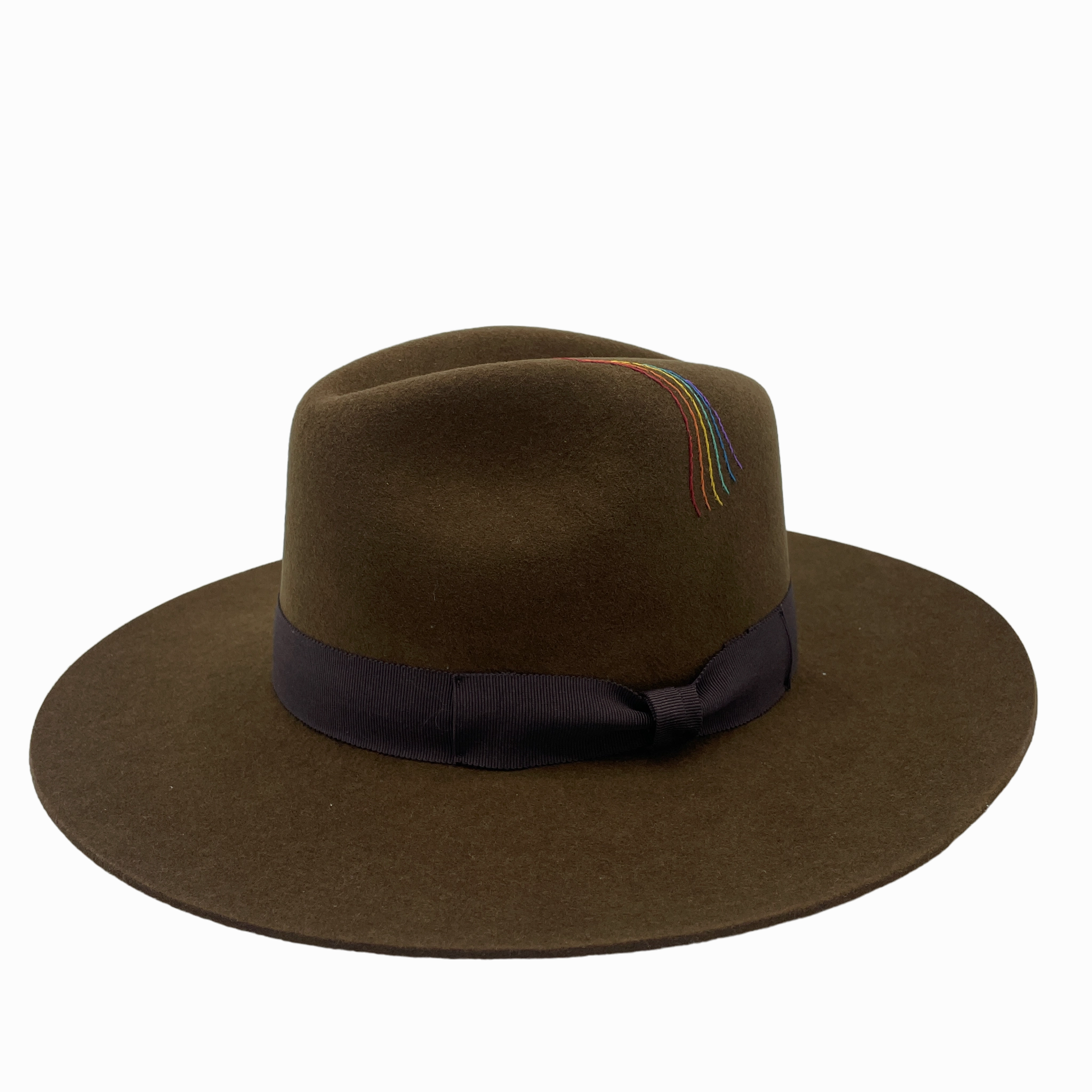Hampui x Township31 -- Color Drip Chocolate winter-woolen-hat